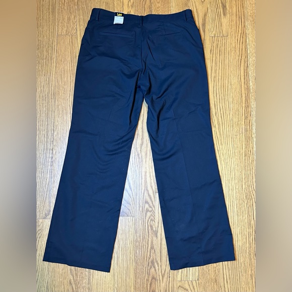 Lee Ultra Lux Comfort with Flex Motion Waistband Trousers Regular Fit Mid Rise - Picture 8 of 10